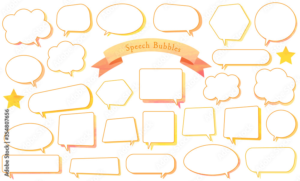 Obraz premium speechBubbles