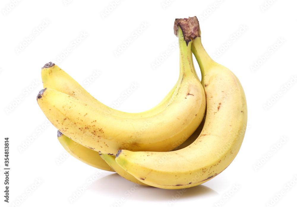 Bananas on a white background Bananas on a white background