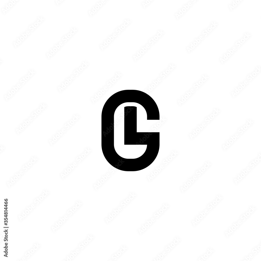 Simple GL Letter Logo for Your Next Business Simple GL Letter Logo for Your Next Business