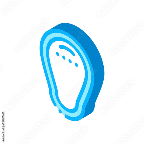 Groin Protection Icon Vector. Isometric Groin Protection sign. color isolated symbol illustration