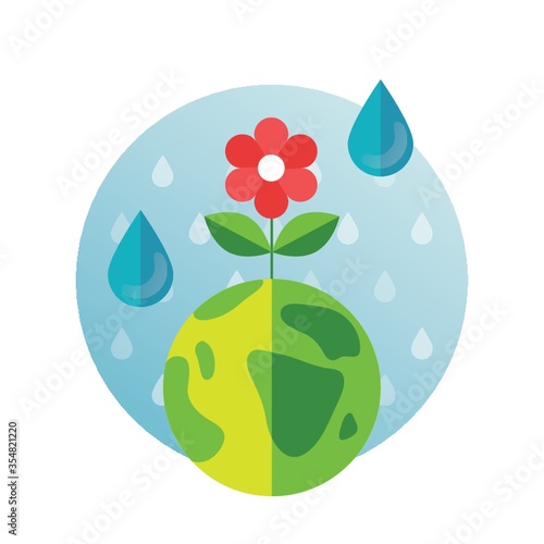 Save water concept