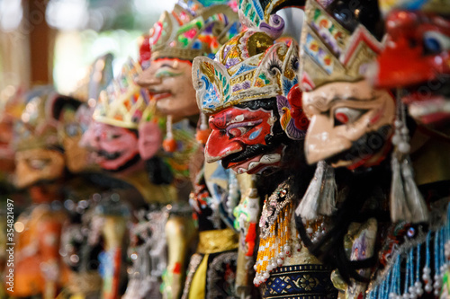 Character of Wayang Golek-Sundanese traditional puppet show.