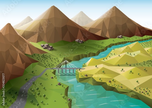 Mountain valley