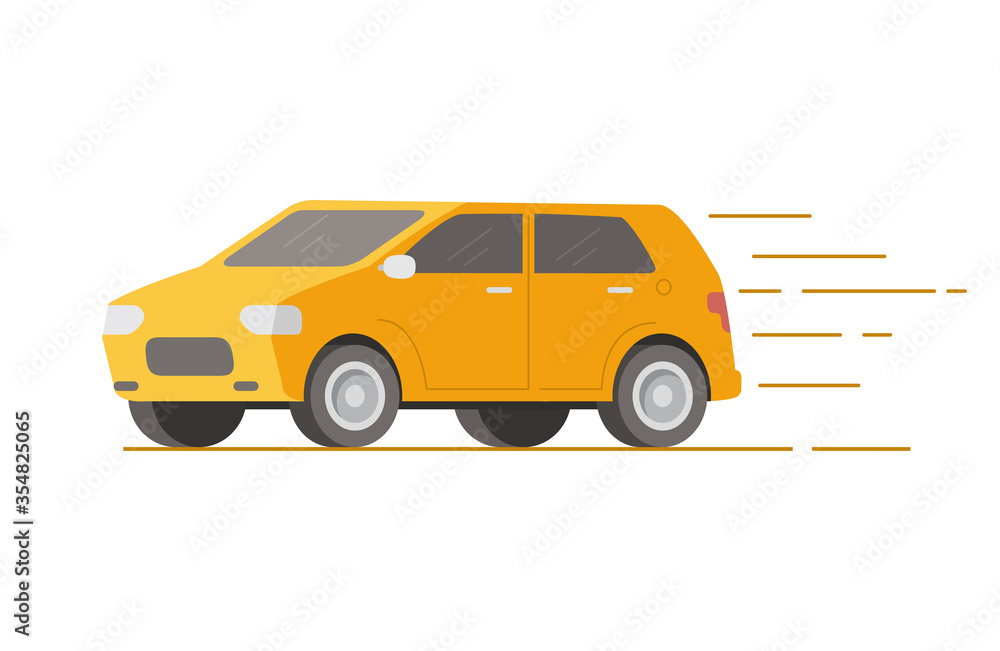 Service fast delivery car.Vector illustration. Service fast delivery car.Vector illustration.