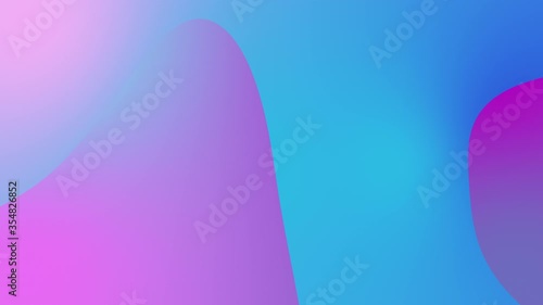 Gradient Background Loop With Abstract Fluid Wave Animation