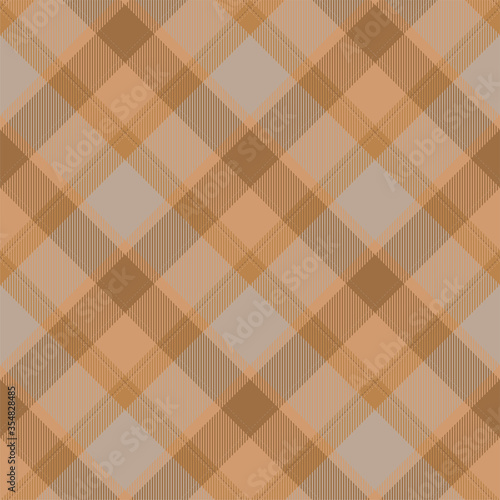 Tartan scotland seamless plaid pattern vector. Retro background fabric. Vintage check color square geometric texture.