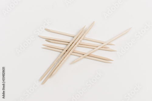 Set for manicure and Pedicuru on white background