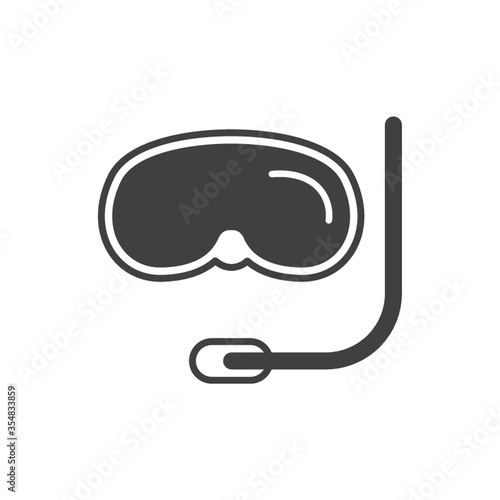Scuba mask and snorkel