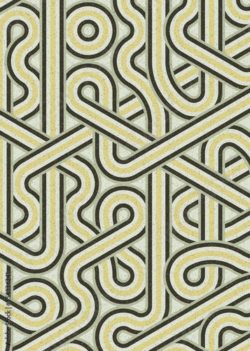 Wallpaper Mural Colour Hexagon Tile Connection art background design illustration Torontodigital.ca