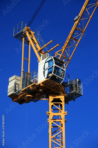 crane on the construction site