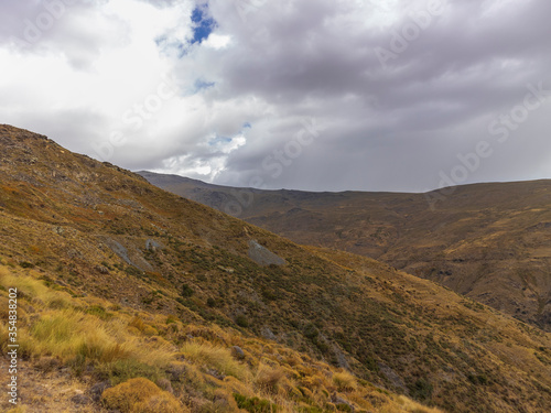 walk through the Sierra Nevada mountains 