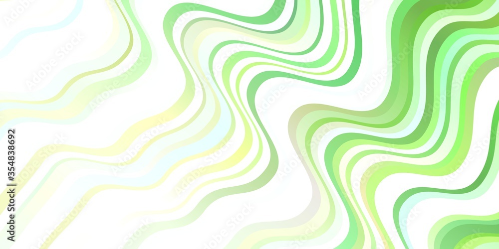 Light Green vector layout with wry lines.