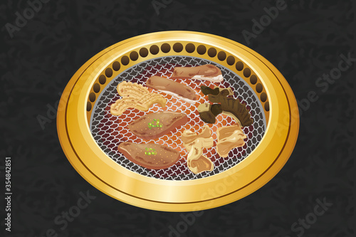 ホルモンと無煙ロースター