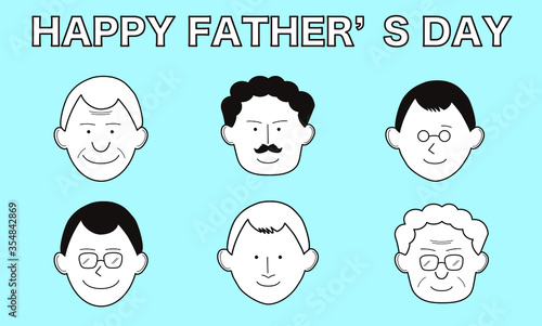 Father's Day illustration 父の日イラスト