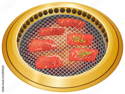 焼肉と無煙ロースター