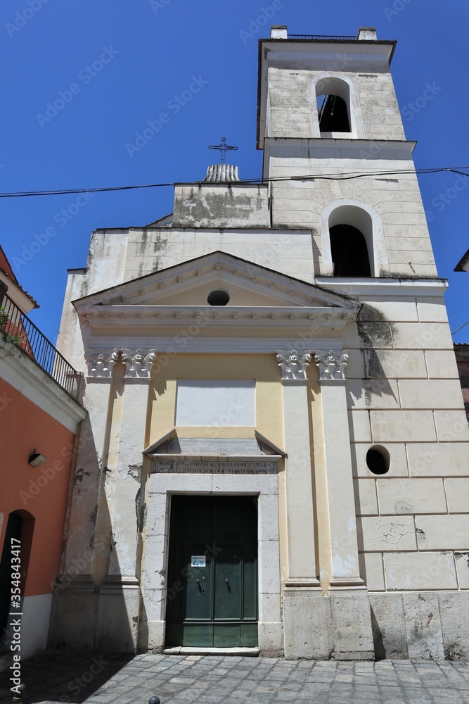 Capua - Facciata della Chiesa di San Marcello