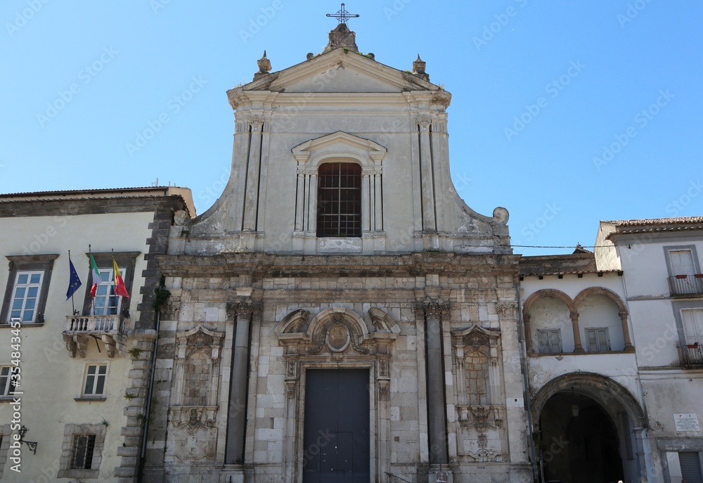 Capua - Facciata della Chiesa di Sant'Eligio
