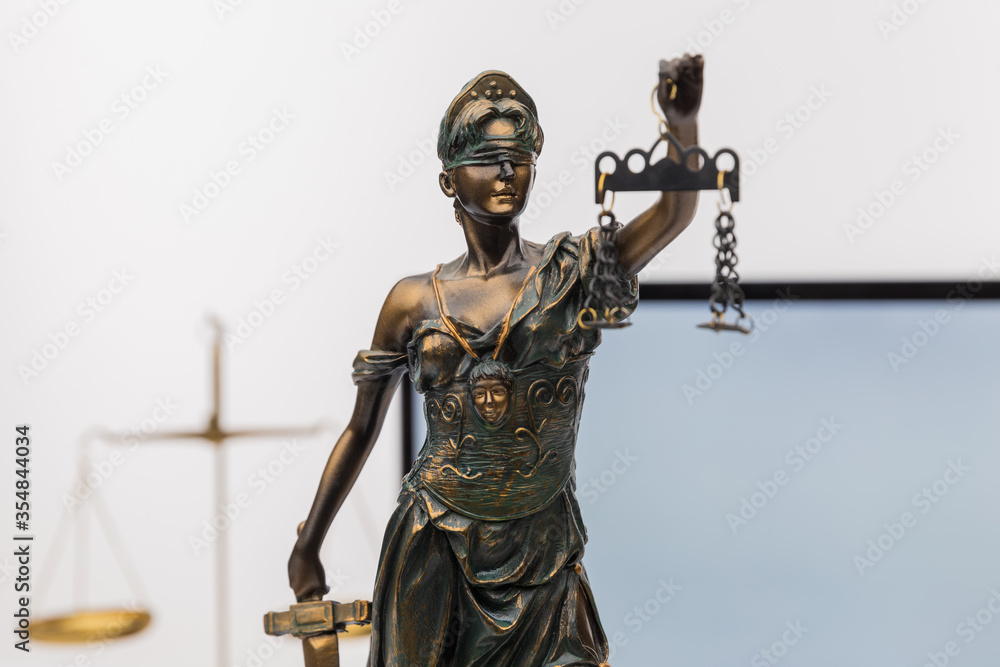 Judge gavel with Justice lawyers having team meeting at law firm background. Concepts of Law and Legal services. Judge gavel with Justice lawyers having team meeting at law firm background. Concepts of Law and Legal services.
