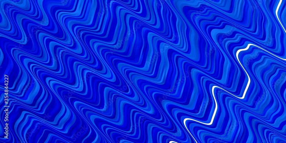 Light BLUE vector template with wry lines. Brand new colorful illustration with bent lines. Pattern for ads, commercials. Light BLUE vector template with wry lines. Brand new colorful illustration with bent lines. Pattern for ads, commercials.