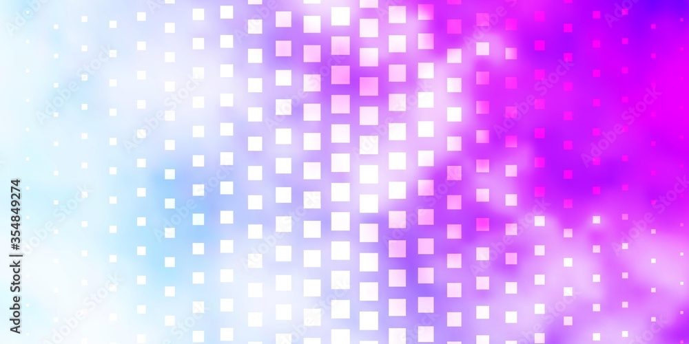 Light Purple vector texture in rectangular style. New abstract illustration with rectangular shapes. Pattern for commercials, ads.
