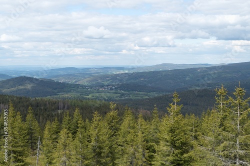 natural landscape in sumava national park i czechia © luciezr