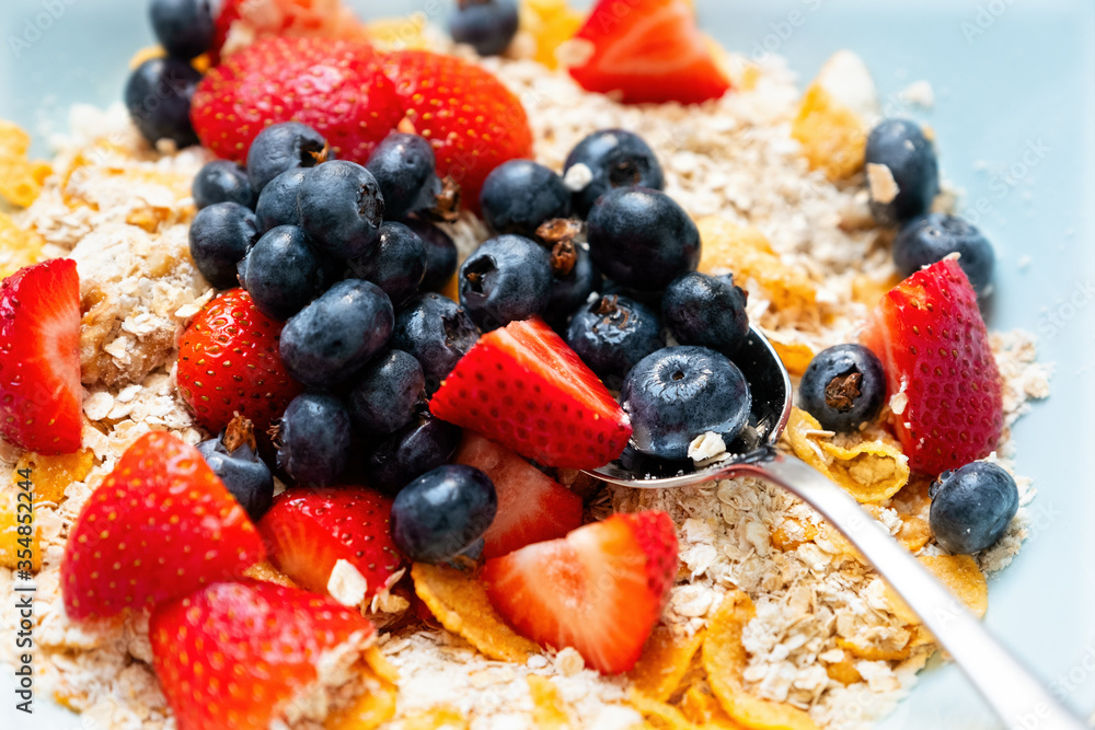 frucht müsli frucht müsli