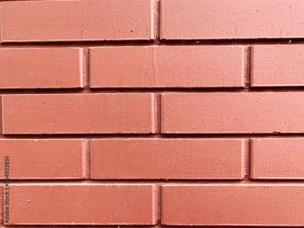 Obraz premium red brick wall background