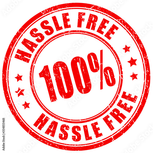Hassle free vector stamp