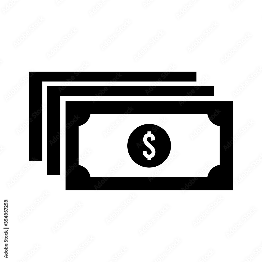 Dollar money icon Dollar money icon