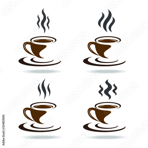 coffee cup isolated. coffee cup symbol. Vector illustration