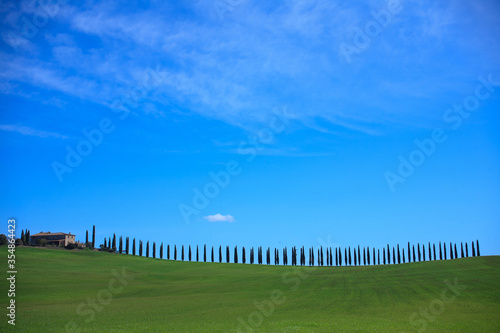 Val d'Orcia Tuscany Italy