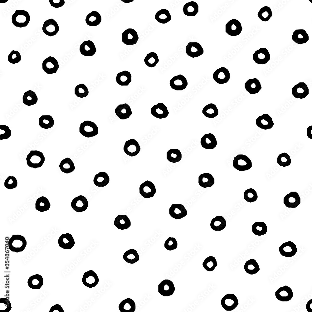 Hand drawn seamless pattern. Hand drawn seamless pattern.