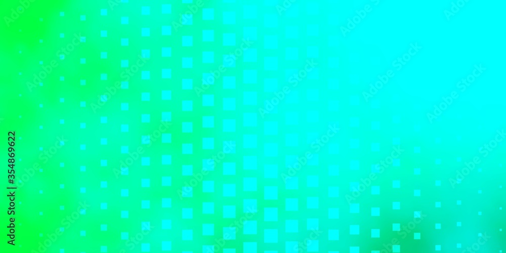 Light Green vector layout with lines, rectangles. New abstract illustration with rectangular shapes. Pattern for commercials, ads.