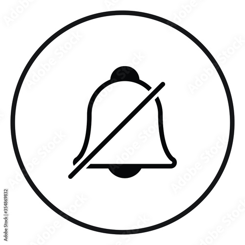 Notification Bell | Alert | Bell Icon | Silent | Mute	
