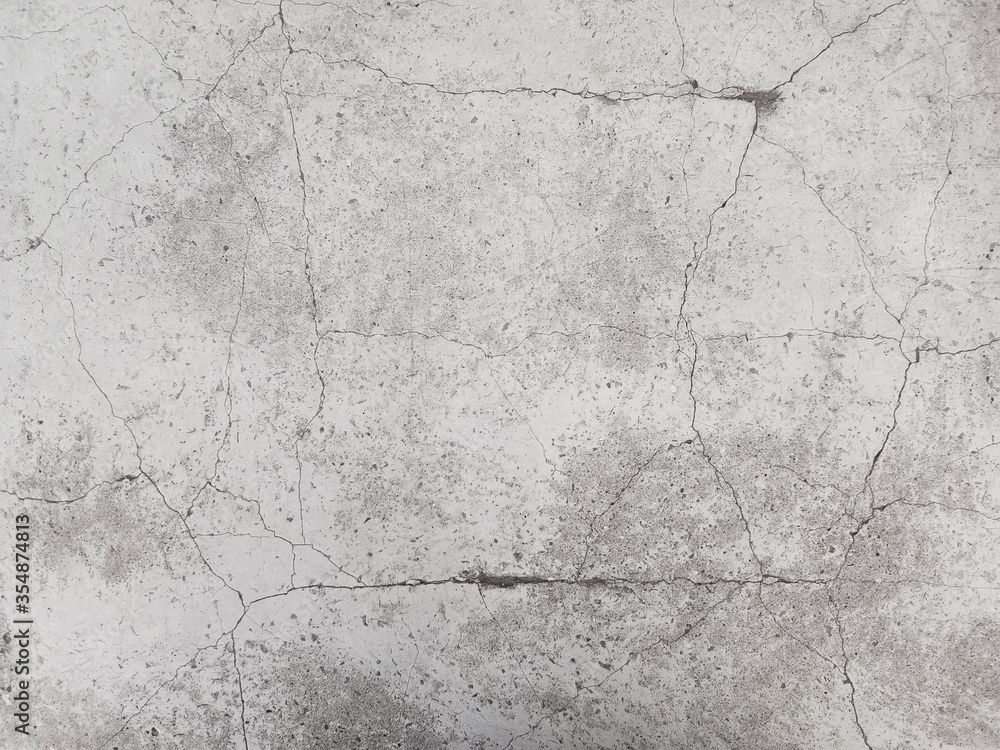 Cracked concrete wall texture Cracked concrete wall texture