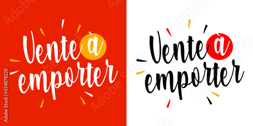 Vente à emporter