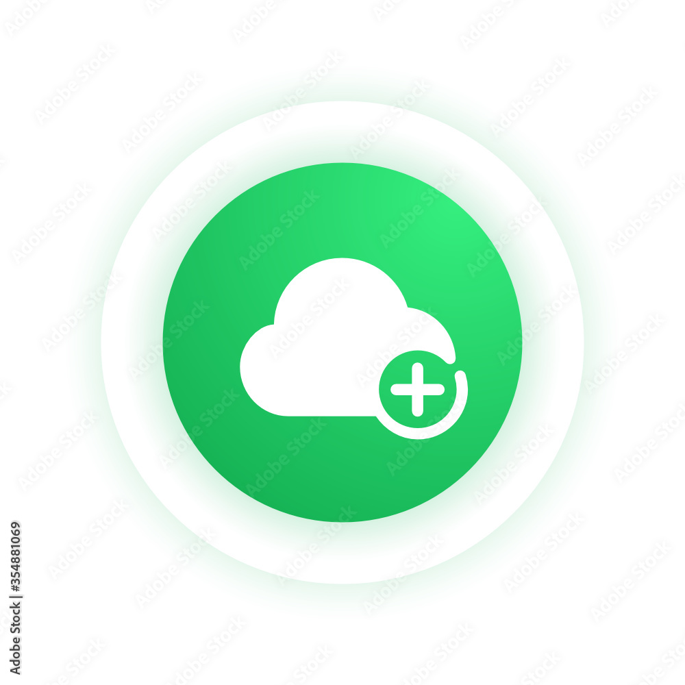 Add Cloud - Icon Add Cloud - Icon