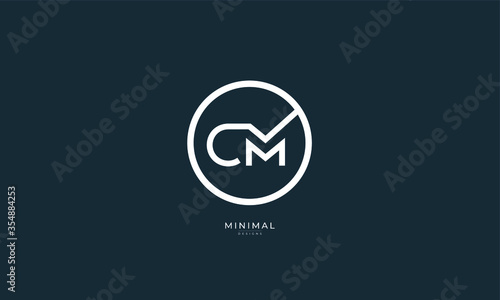 Free Download Alphabet letter icon logo CM - GFXLoad