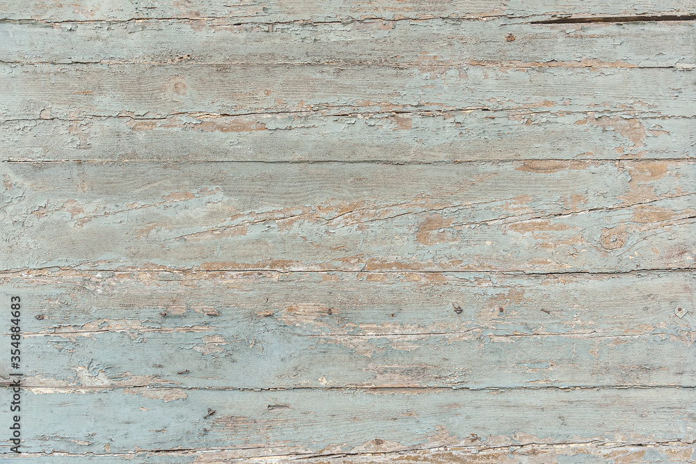 Obraz premium abstract background of old painted wooden surfase close up