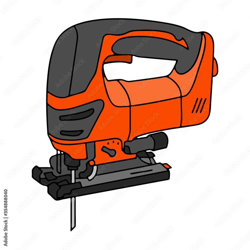 Naklejka premium Jigsaw Vector illustration 