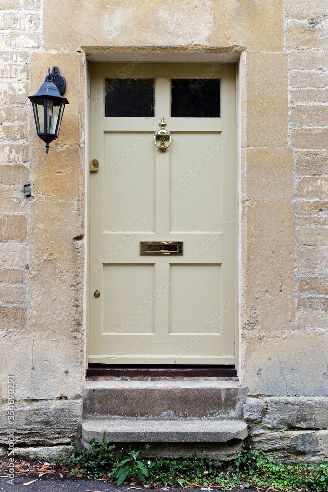 Fototapeta premium house front door