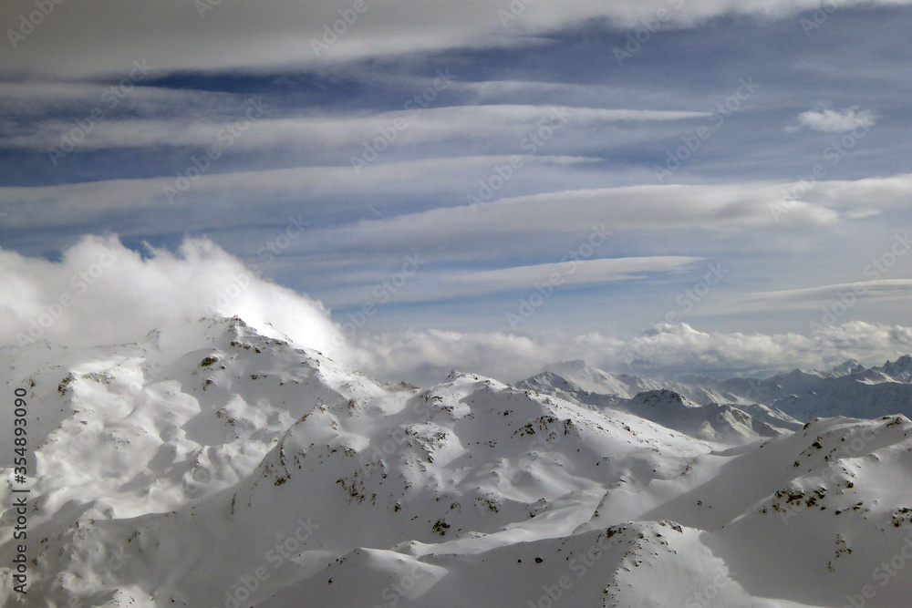 Les Menuires Three Valleys Ski Region French Alps France
