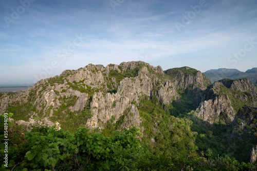 national park Kow dang view point mountain in Thailand