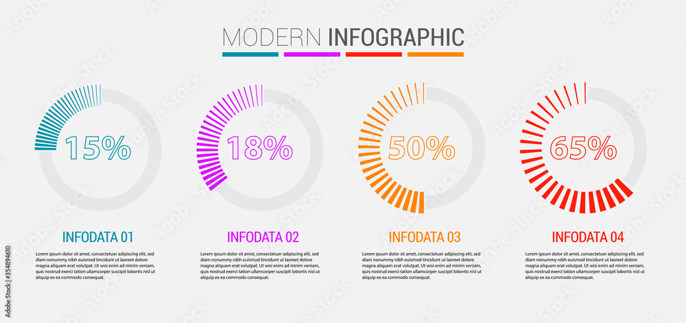 Infographic business concept vector illustration. Creative infographic ...