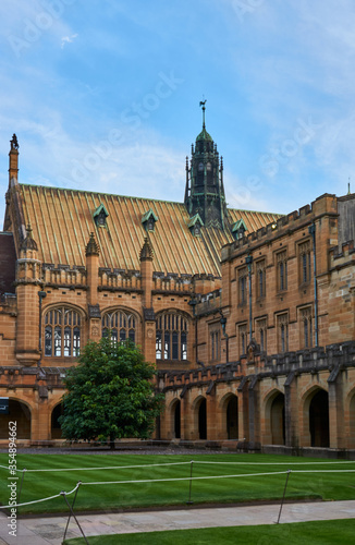Canvas Print Sydney, NSW/Australia - 05 13 2020: Historic Buildings