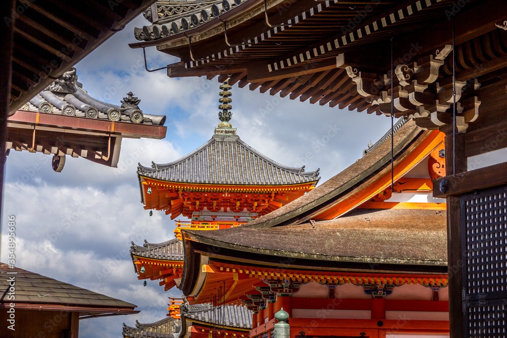 Kiyomizu-dera Temple, Higashiyama Ward, Kyoto, Japan Kiyomizu-dera Temple, Higashiyama Ward, Kyoto, Japan