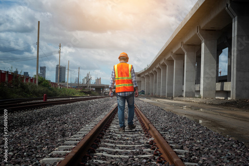 man on railway