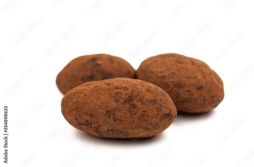 chocolate nut isolated chocolate nut isolated