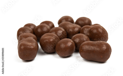 chocolate nut isolated