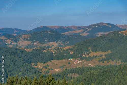 Rugova mountains and Prokletije national park in Kosovo photo